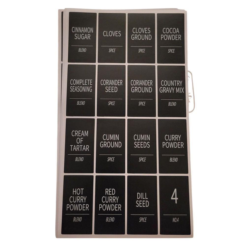 Spice and Baking Label Set - Picture 4 of 12